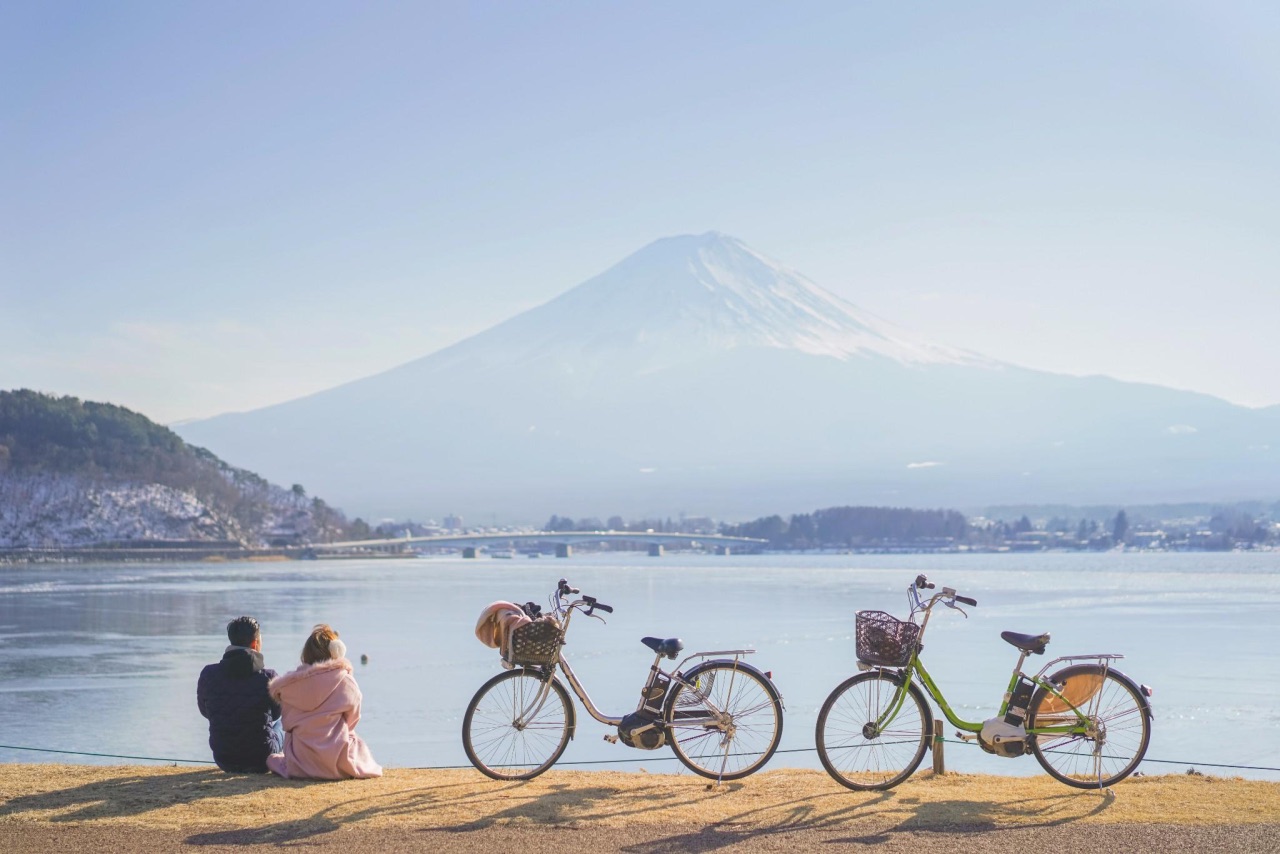 骑自行车环绕富士山河口湖攻略