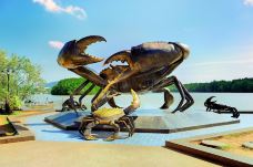 螃蟹雕像-甲米-doris圈圈