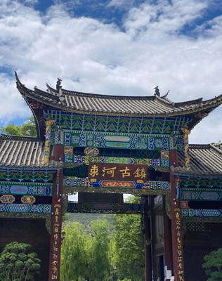 丽江束河古镇,白沙古镇,这才是古镇该有容貌,粉了