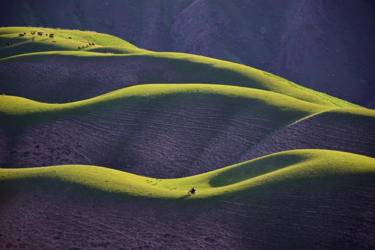 阔克苏大峡谷风景美图