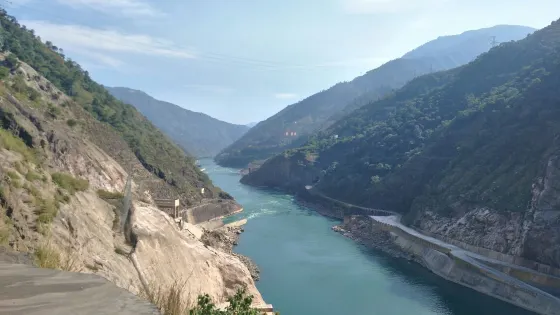 二灘水電站