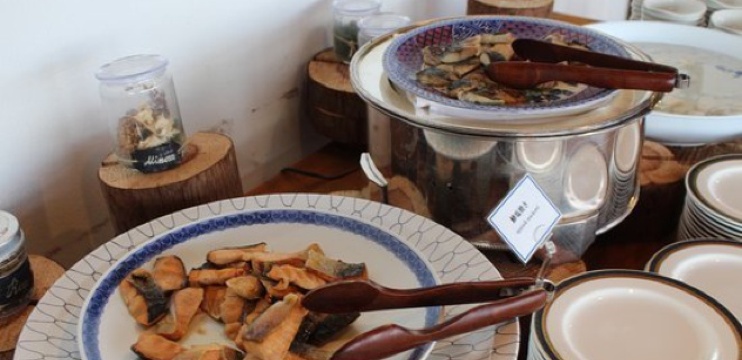 Okubiwako Makino Grand Park Hotel Restaurant Chikubu餐厅图片