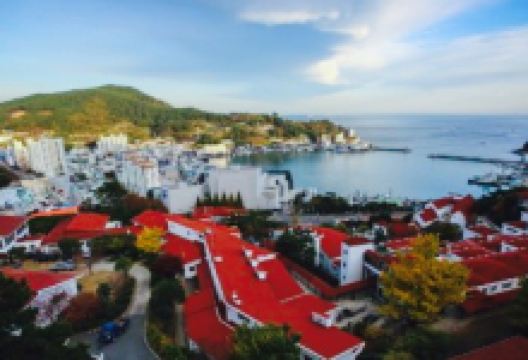 Geojedo Aegwangwon Windmill Terrace美食图片