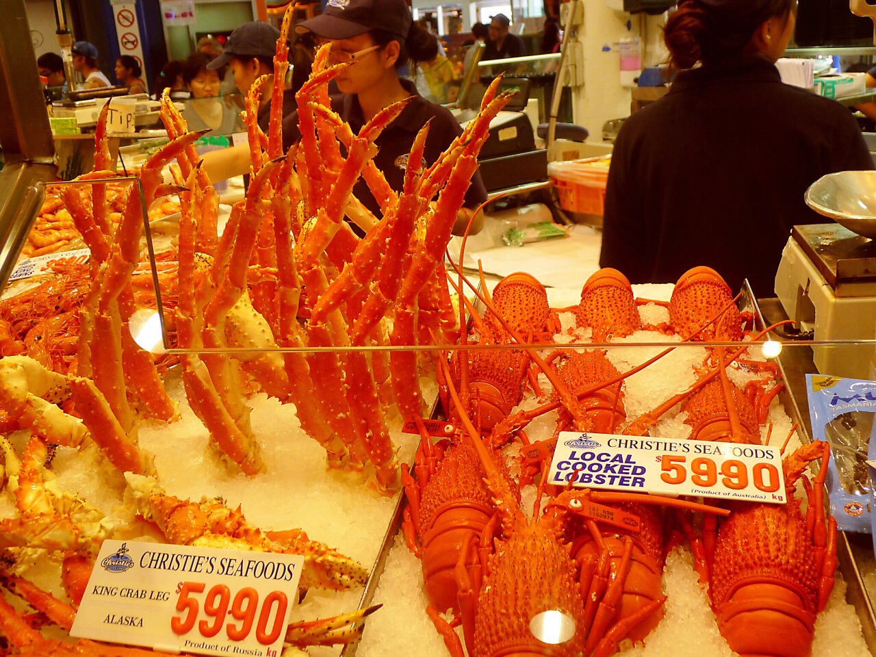 #瓜分10000元#悉尼湾鱼市美食城