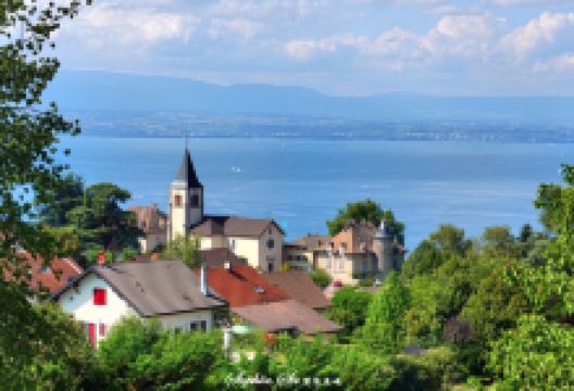 依云登山缆车景点图片