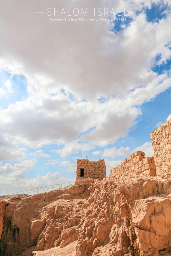 #元旦去哪玩#在马萨达俯瞰死海，读犹太苦难史