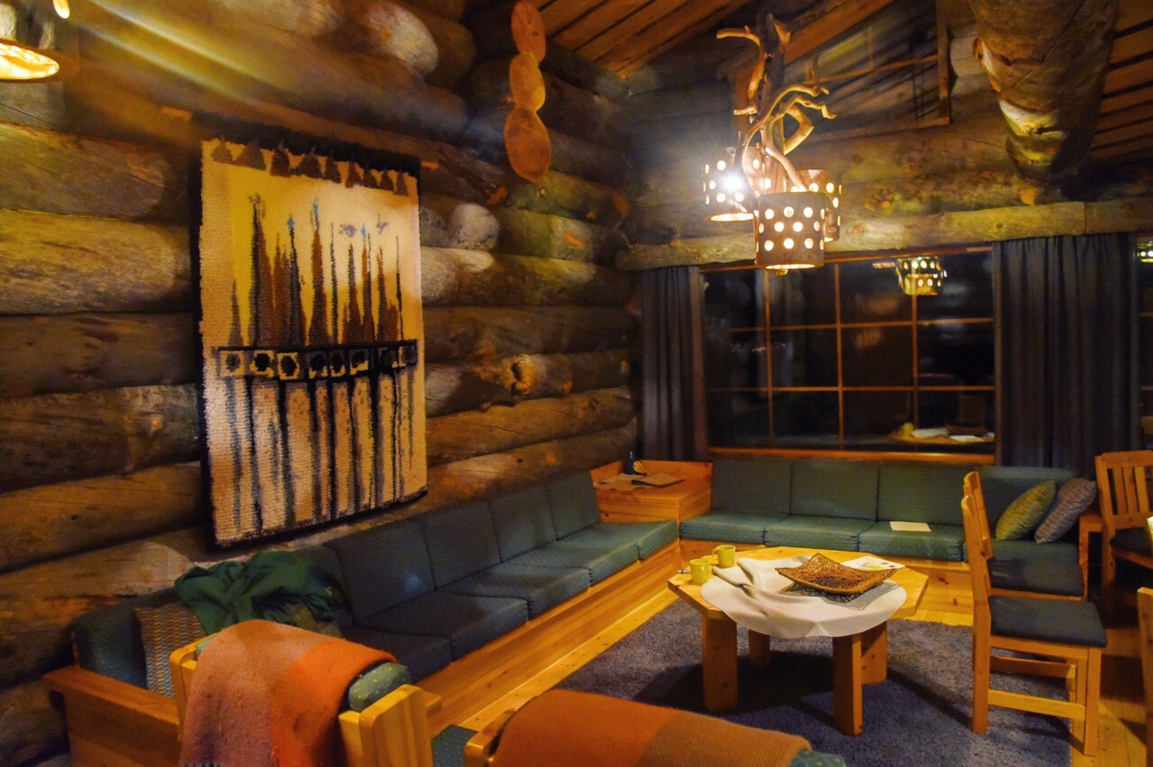 #神奇的酒店 芬兰传统木屋