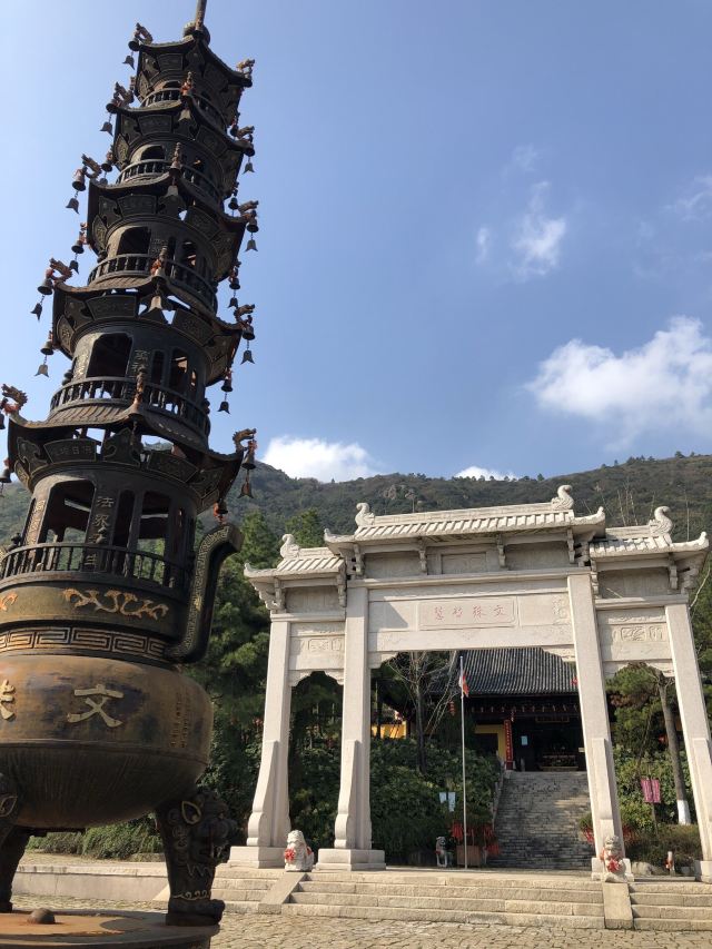 大阳山国家森林公园文殊寺景区