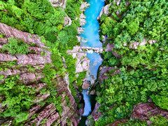 云台山游记图片] 河南这条仅1500米的峡谷，何以被称为华夏第一奇峡？