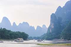 阳朔游记图片] 漓江畔的歌声，千古情的浪漫，八月再遇桂林山水