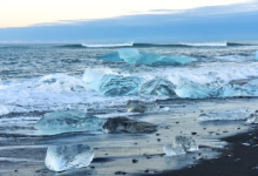 钻石冰沙滩景点图片