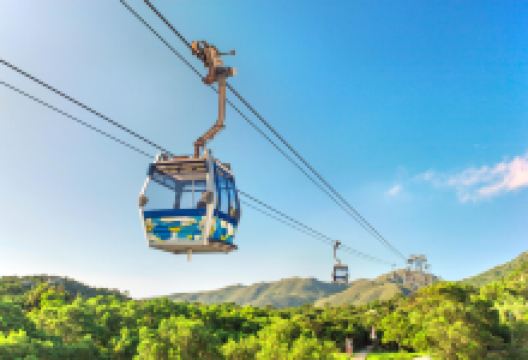 海天缆车景点图片
