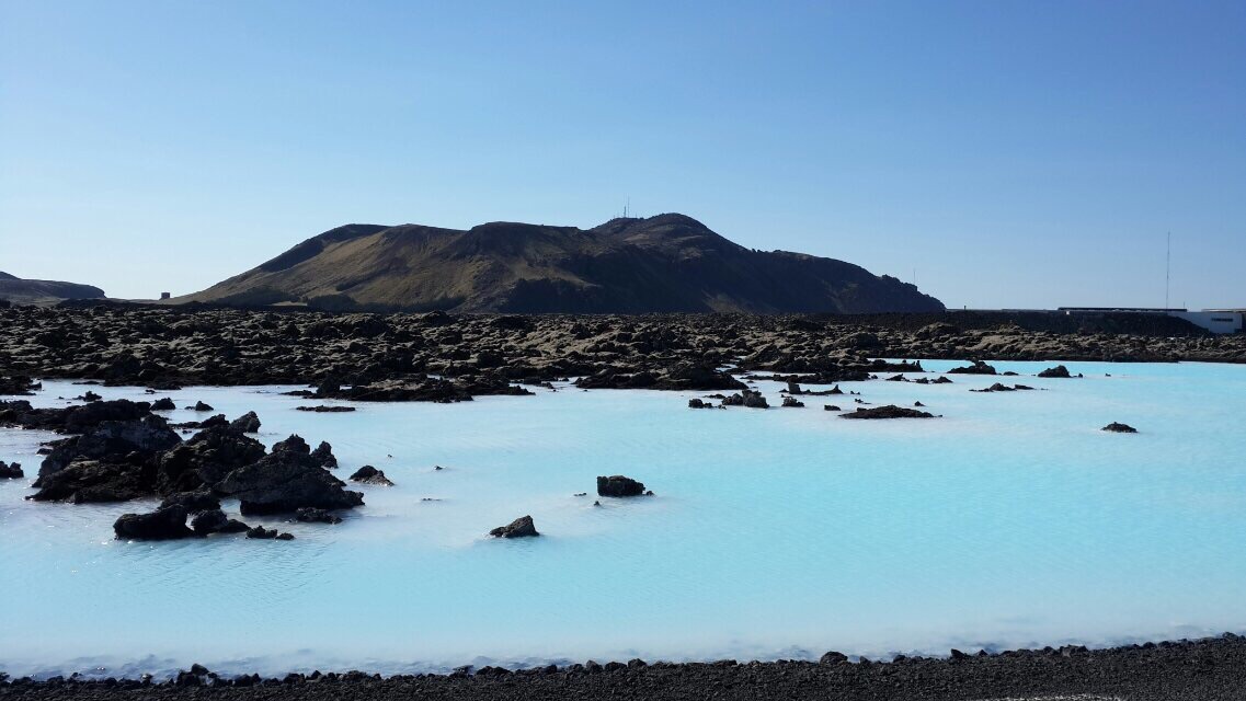 Blue lagoon in Iceland