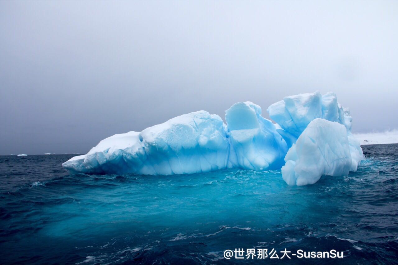 大自然的行为艺术—南极洲的浮冰
