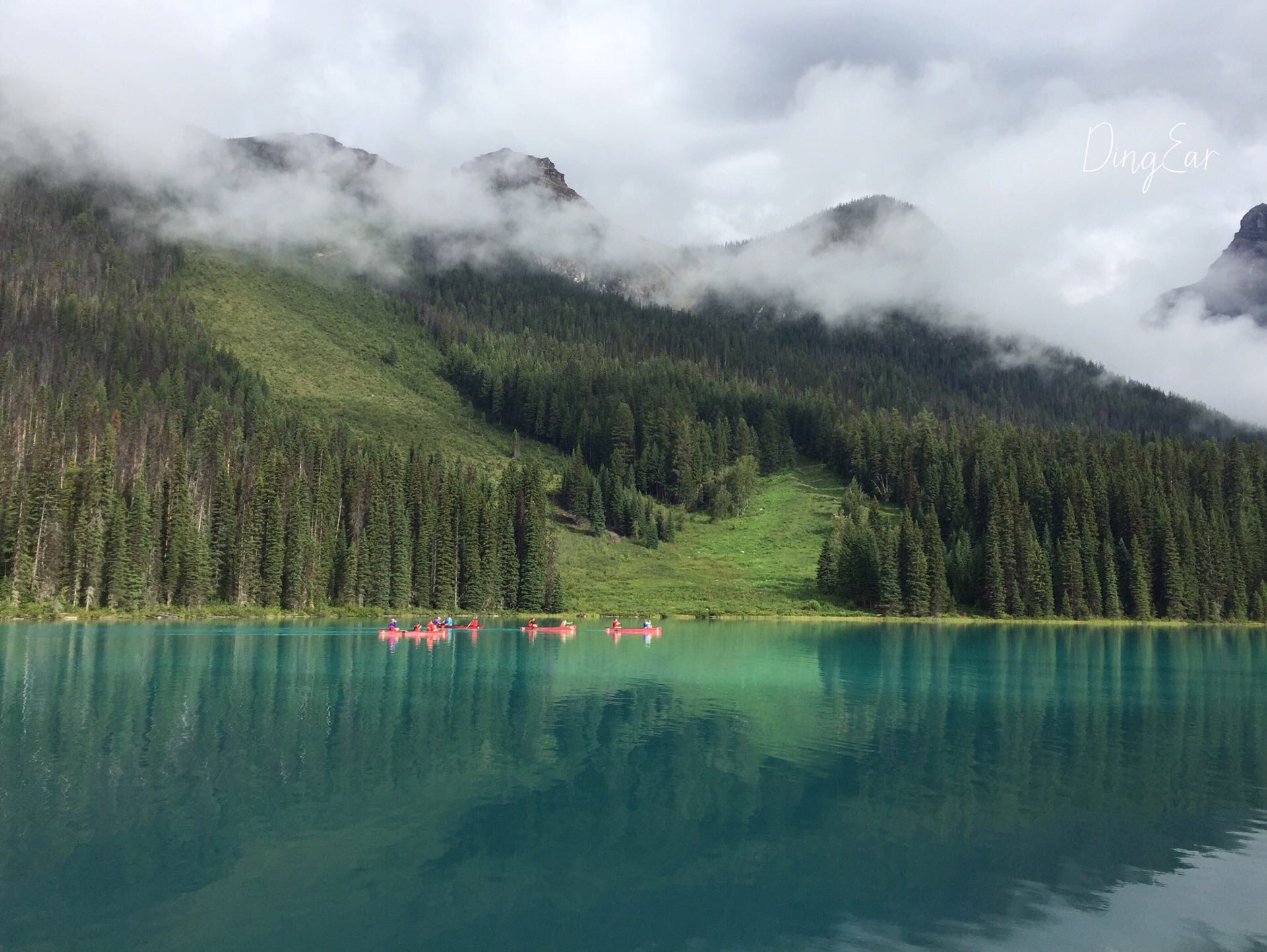 翡翠湖 🇨🇦 ☞ Rocky Mountains ☜