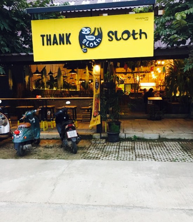 THANK SLOTH CAFE