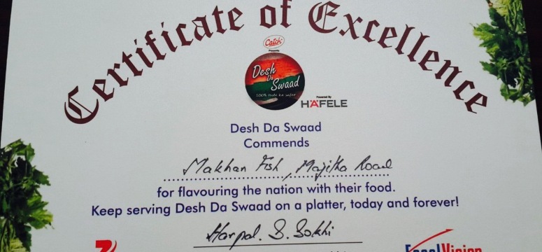 Makhan Fish and Chicken Corner SINCE 1962