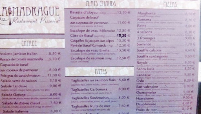 La Madrague餐厅图片