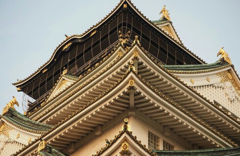 大阪城天守阁，见证大阪城的历史