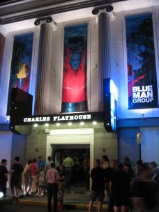 查尔斯剧场《蓝人秀》表演-波士顿