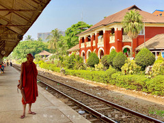 缅甸游记图片] 奇｜中国邻居，它是世界最不发达国家之一，火车没有汽车快！