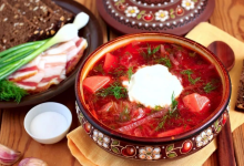 莫斯科美食图片-红菜汤