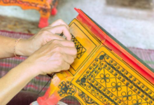 班塔瓦木雕村景点图片