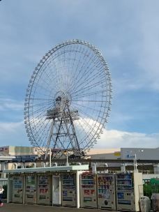 天保山摩天轮-大阪-红叶