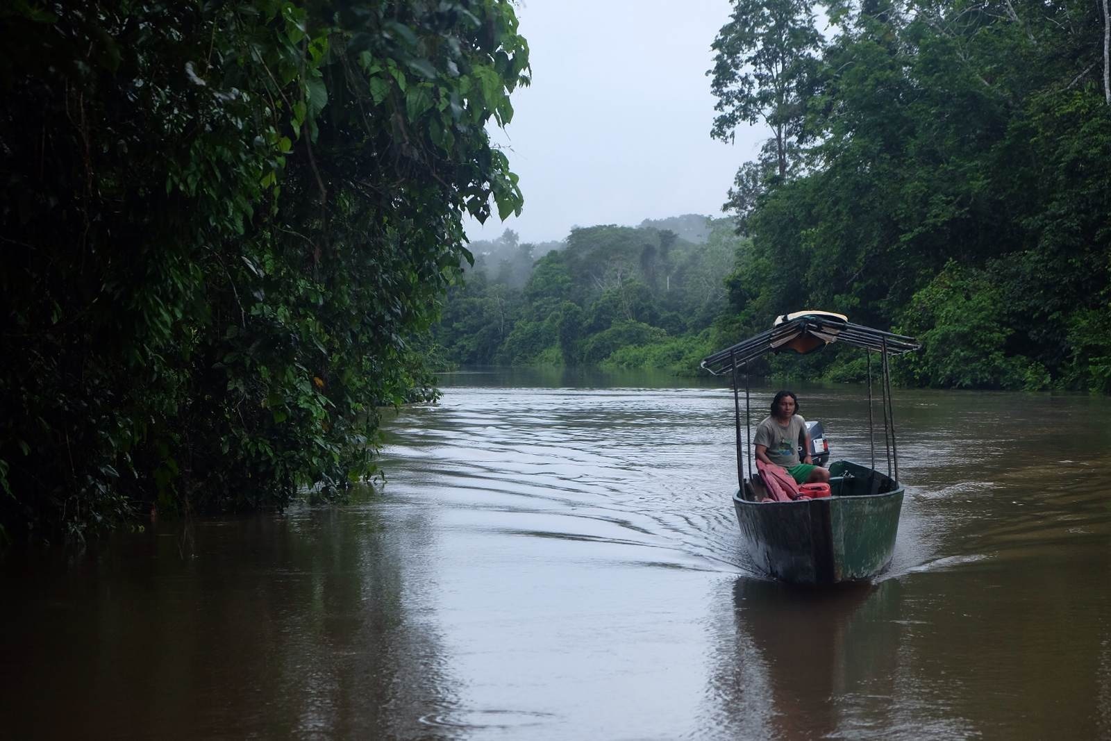 （长篇7）亚马逊的雨说停就停 我们的码头被水淹了
