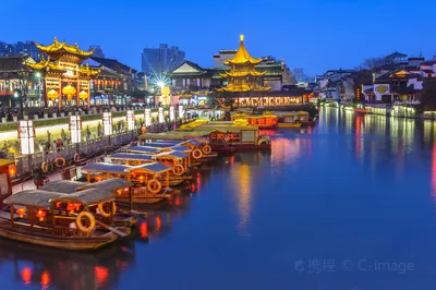 夫子庙秦淮河画舫