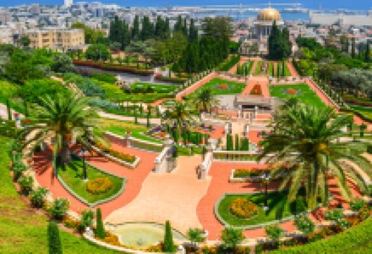 巴哈伊空中花园景点图片