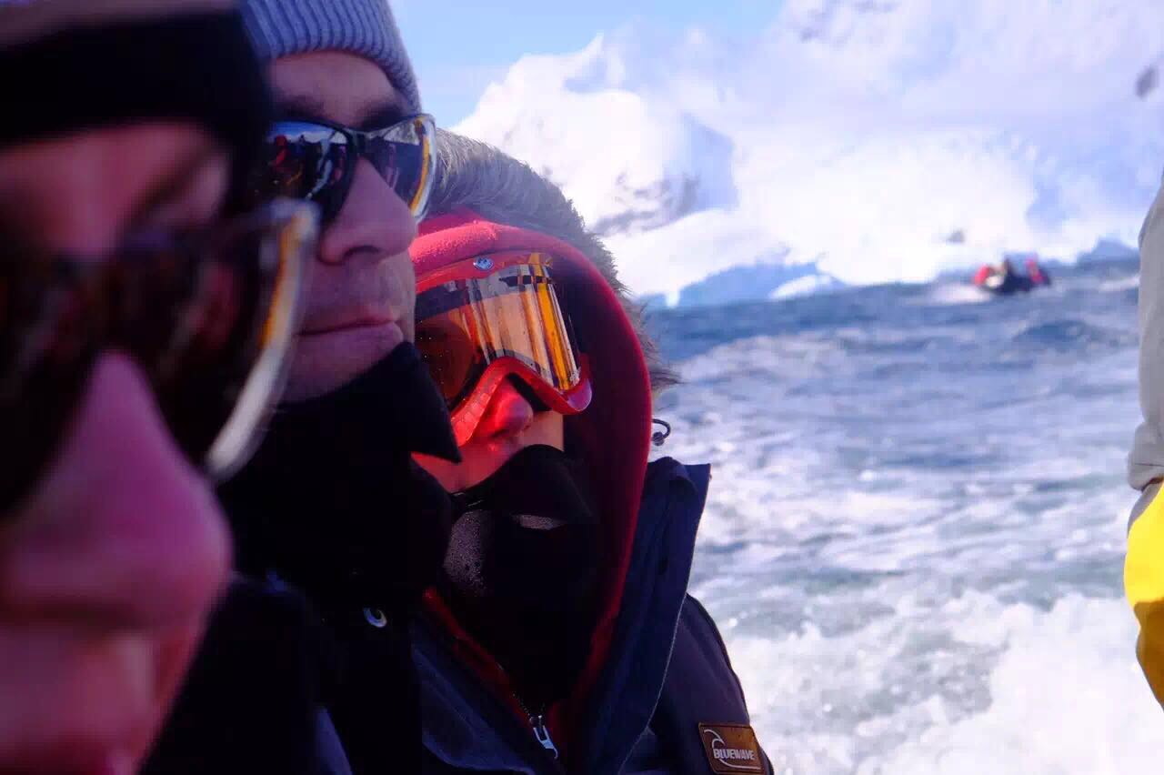 在南极拍照和睁眼瞎差不多 随便了