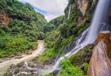 马岭河峡谷景点图片