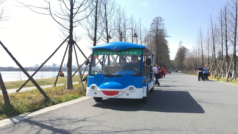 东湖绿道观光车