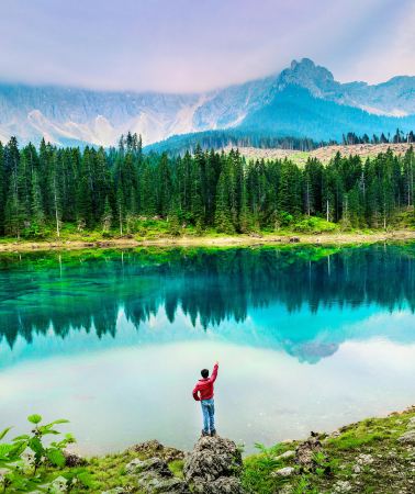3D2N • Italy + Milan + Dolomites + Ortisei + Lake Carezza and Seceda, Dream Meadow and Fairy Tale Church, Visit to Classic Scenery in the Dolomites