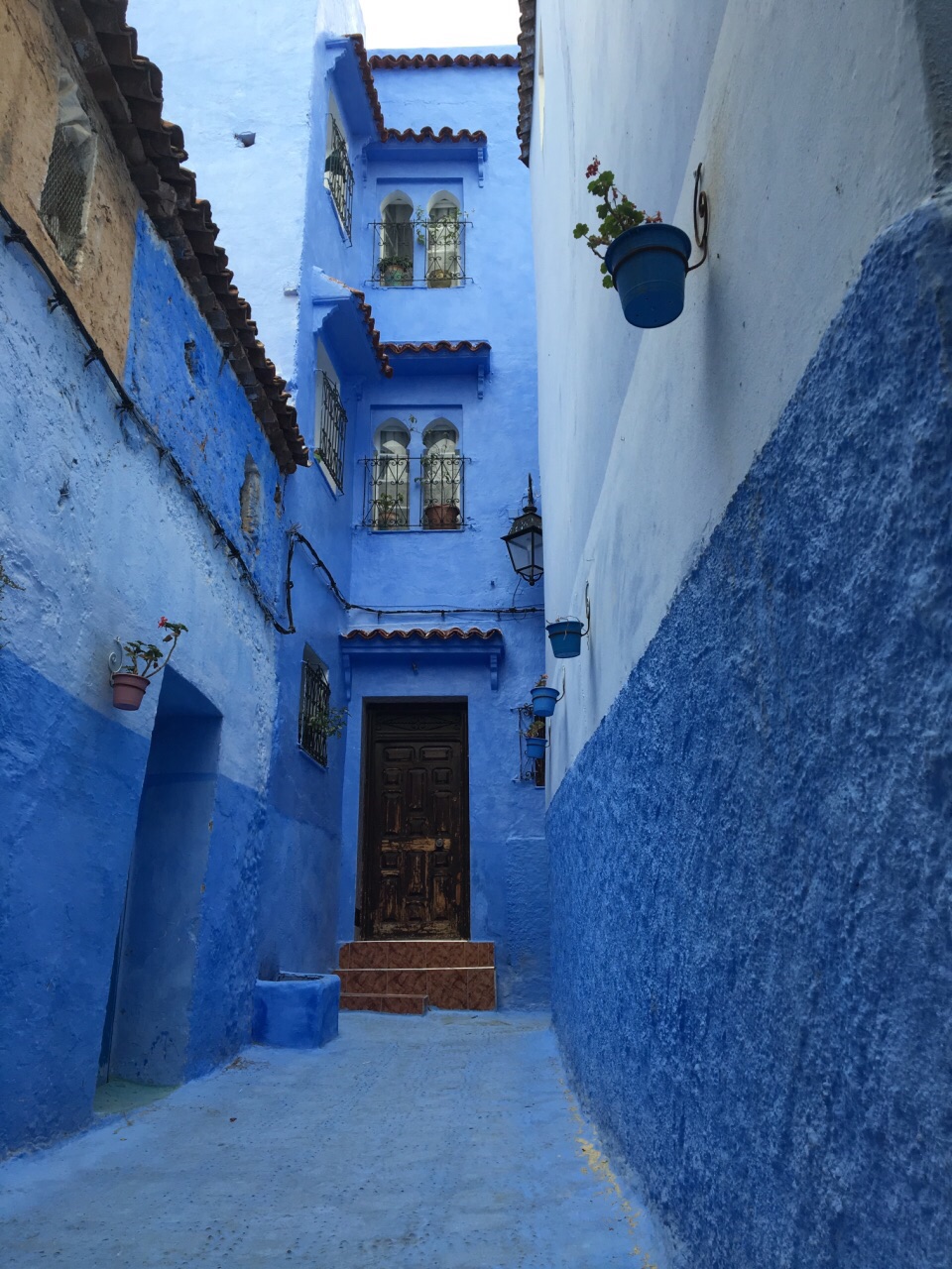 摩洛哥！除了沙漠还有一座蓝白小镇。