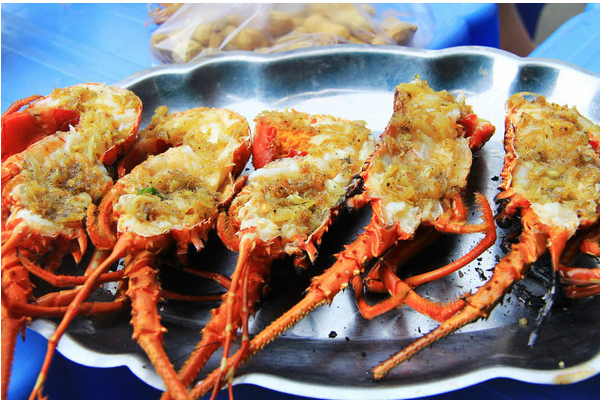 烤龙虾