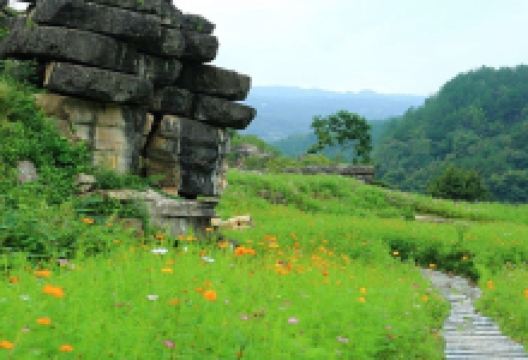 花千谷爱情石林景区景点图片