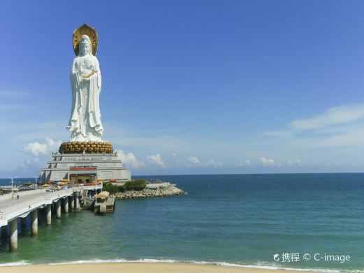 南山海上观音