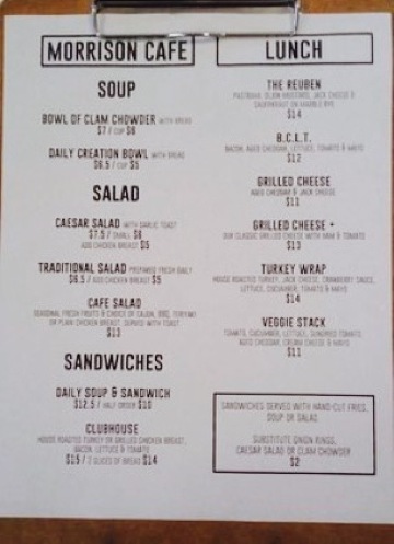 Morrison Cafe