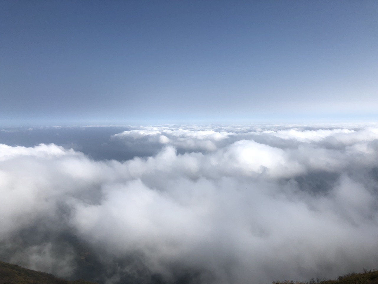 衡山看云海