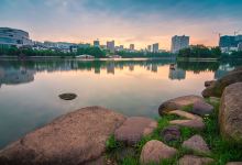 北湖公园景点图片