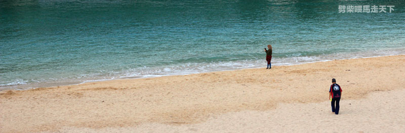 冲绳那霸最近的海滩波之上海滩（波上宫旁）