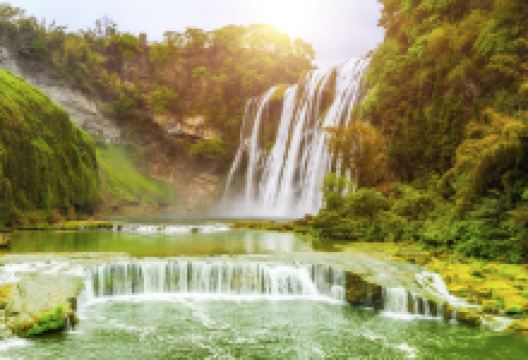 黄果树瀑布旅游图片-龙里+安顺+黔东南等多地四日游