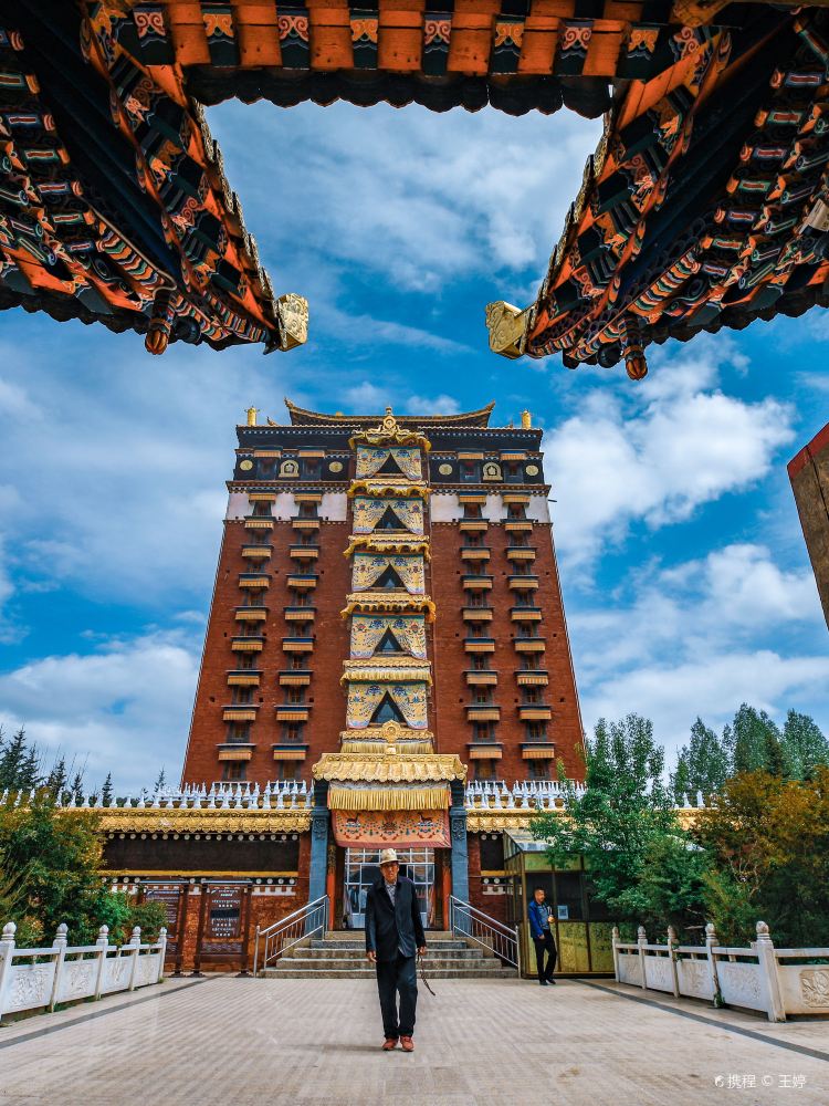 兰州甘南拉卜楞寺黄河九曲第一湾郎4日扎尕那花湖8人mini