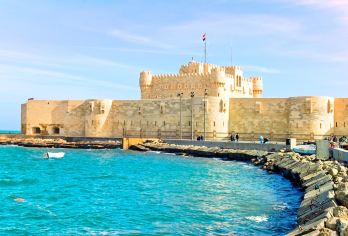 亚历山大凯特贝城+庞贝柱+地下墓穴一日游【专车专导含午餐】【探索盖特贝城堡，它建在古代法罗斯灯塔的遗址上】