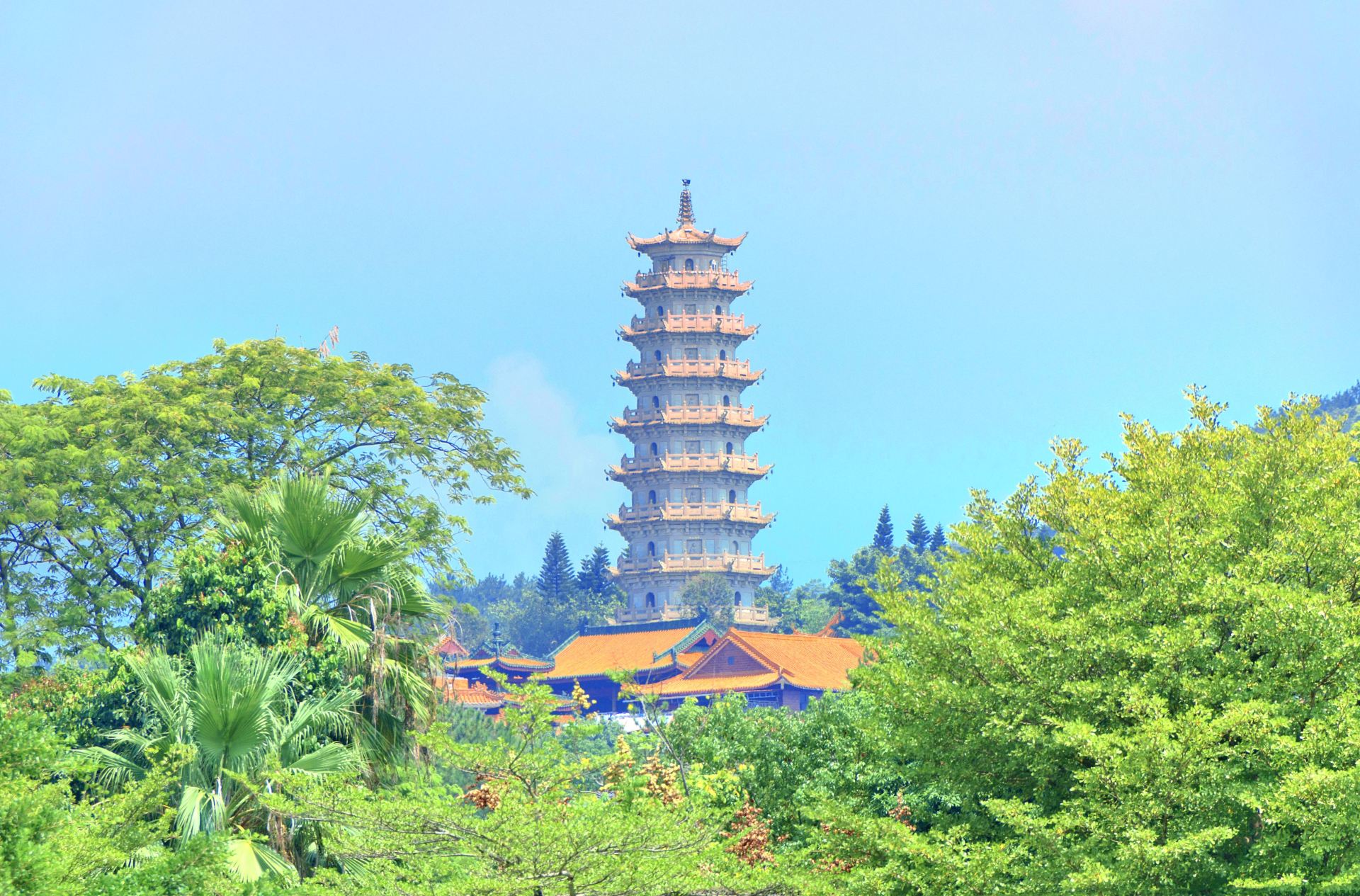 梅州千佛塔景点图片