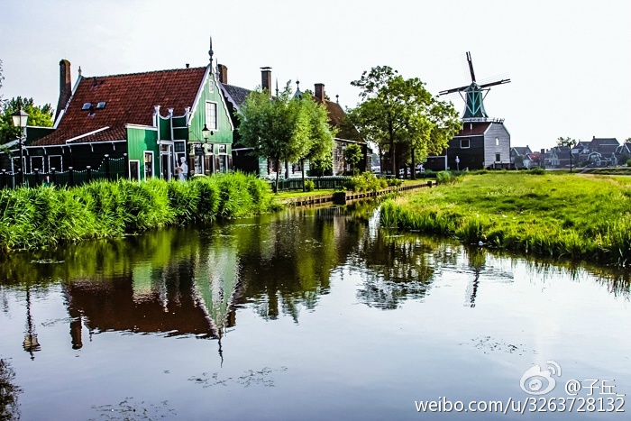 随风舞动的风车，荷兰最浪漫动人的符号