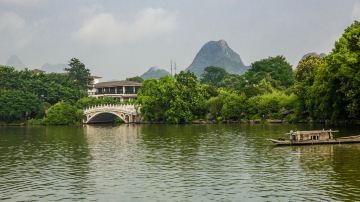 桂林.榕湖.榕溪橋