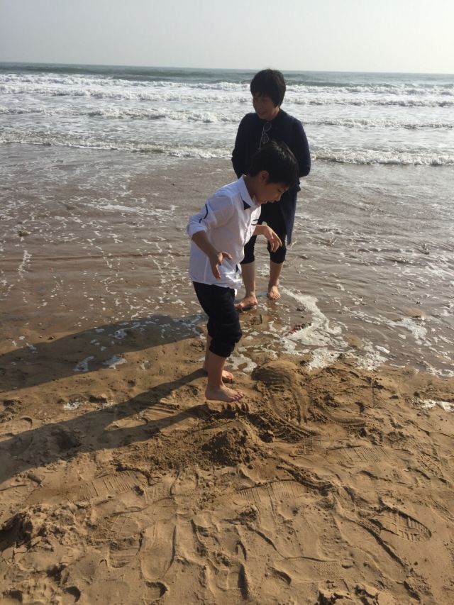 석노인 해수욕장